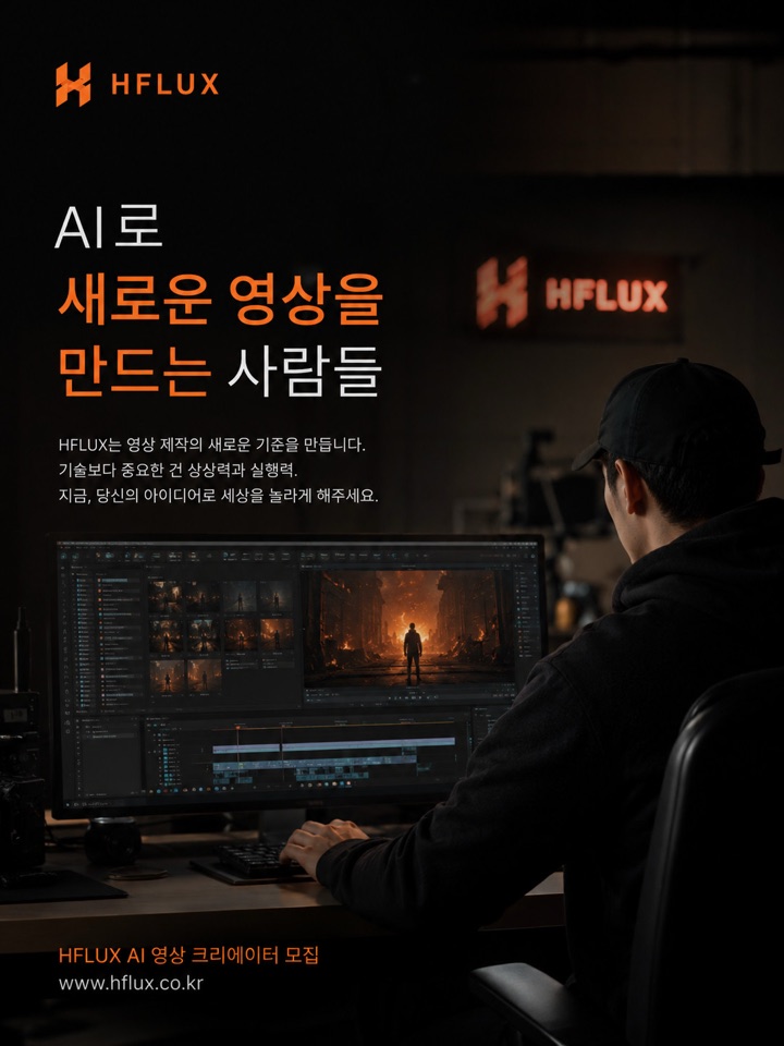 HFLUX AI 영상 크리에이터 모집